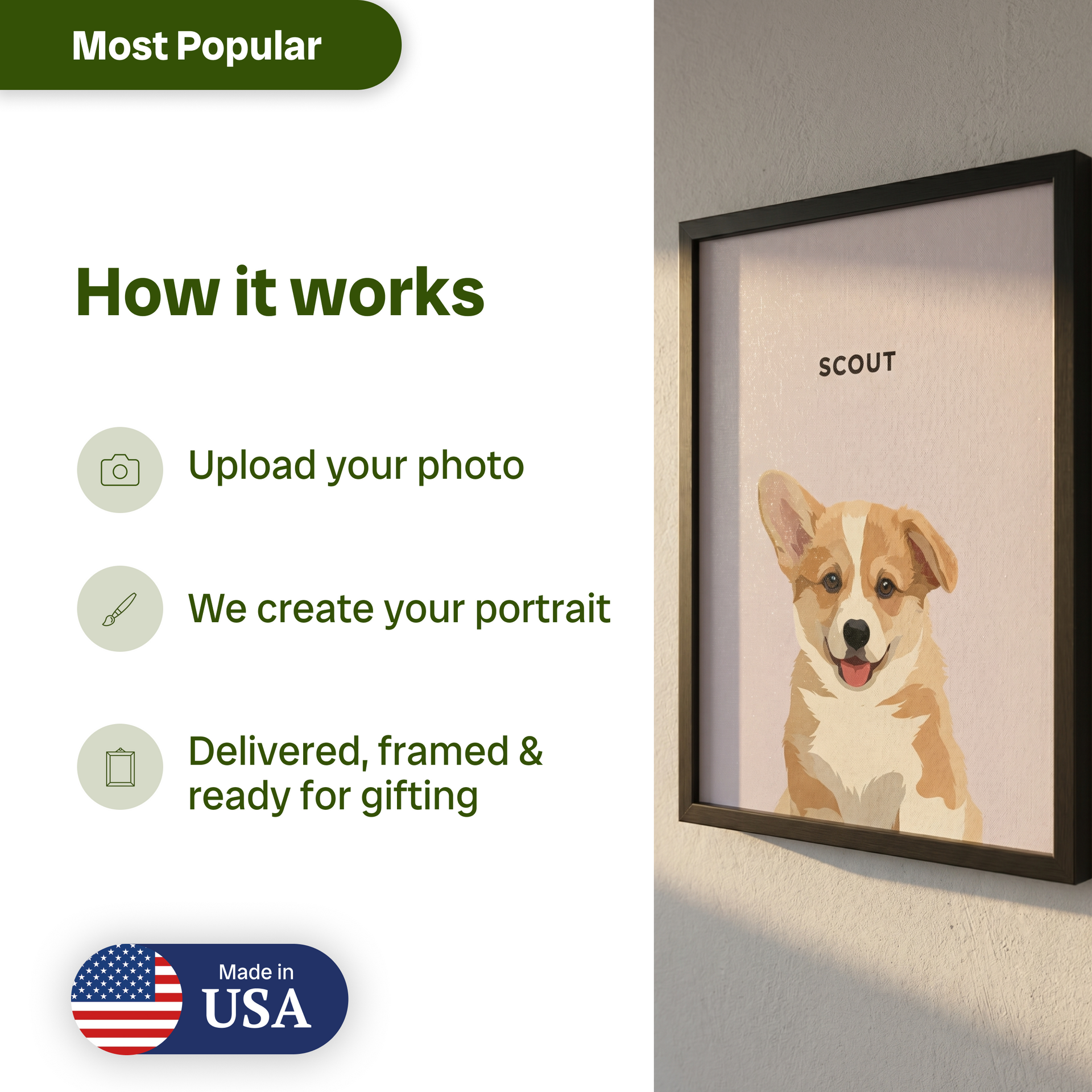 Custom Pup Portrait