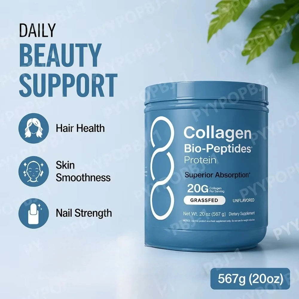 Collagen Bio-Peptides Powder, Unflavored (567 g)