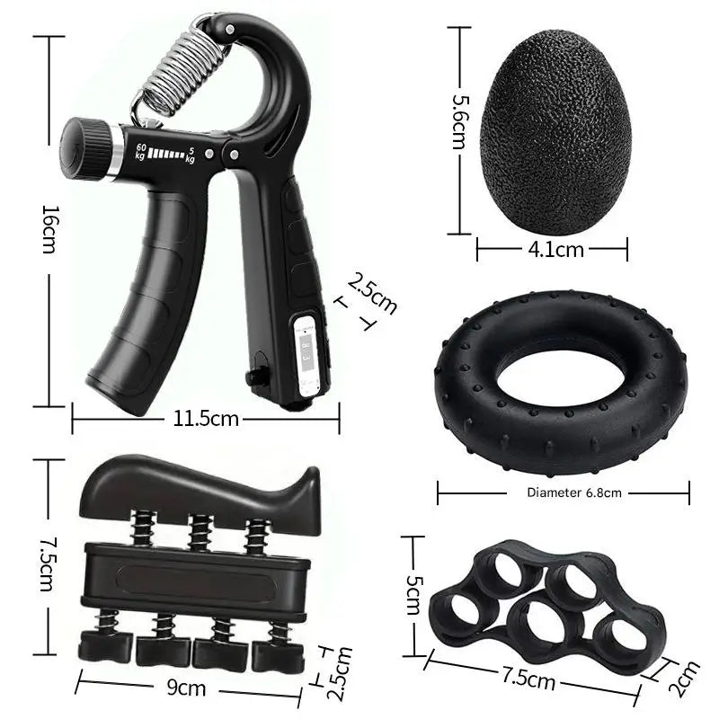 Hand Grip Strengthener Set (5-Piece)