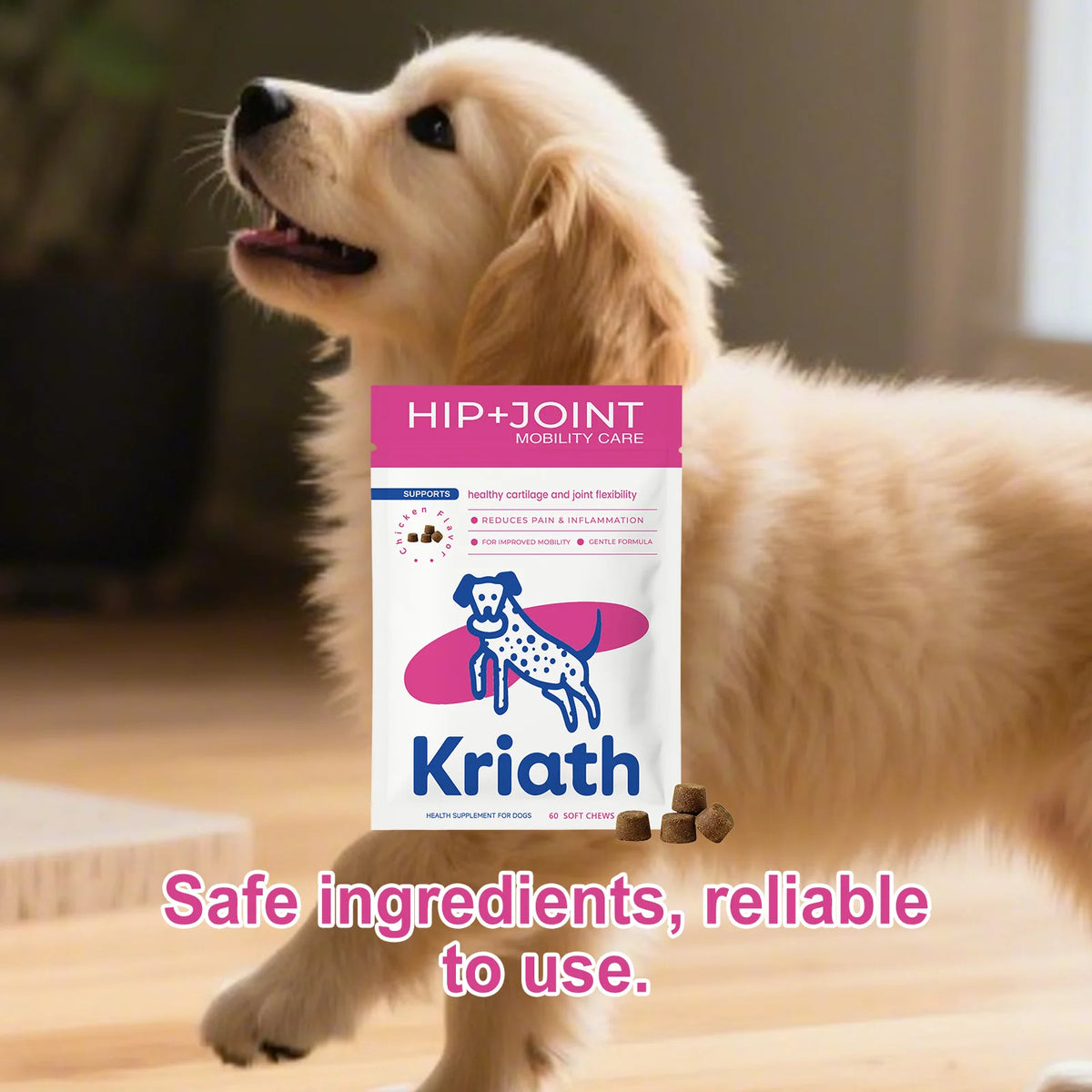 Kriath Hip + Joint Chews for Dogs