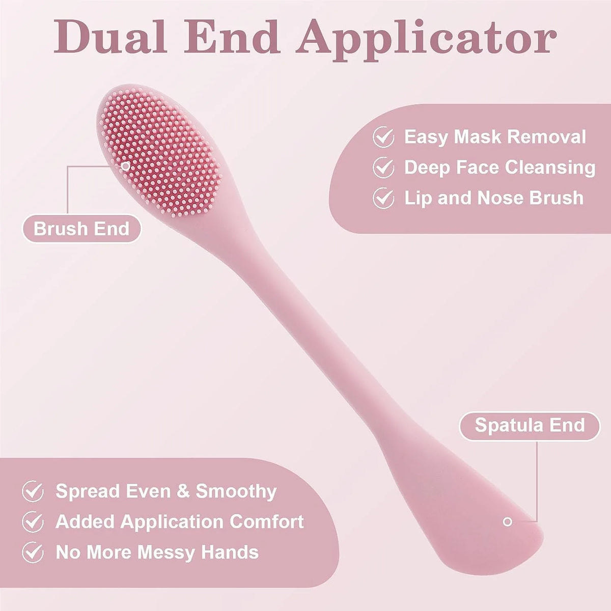 2-in-1 Silicone Face Mask Brush