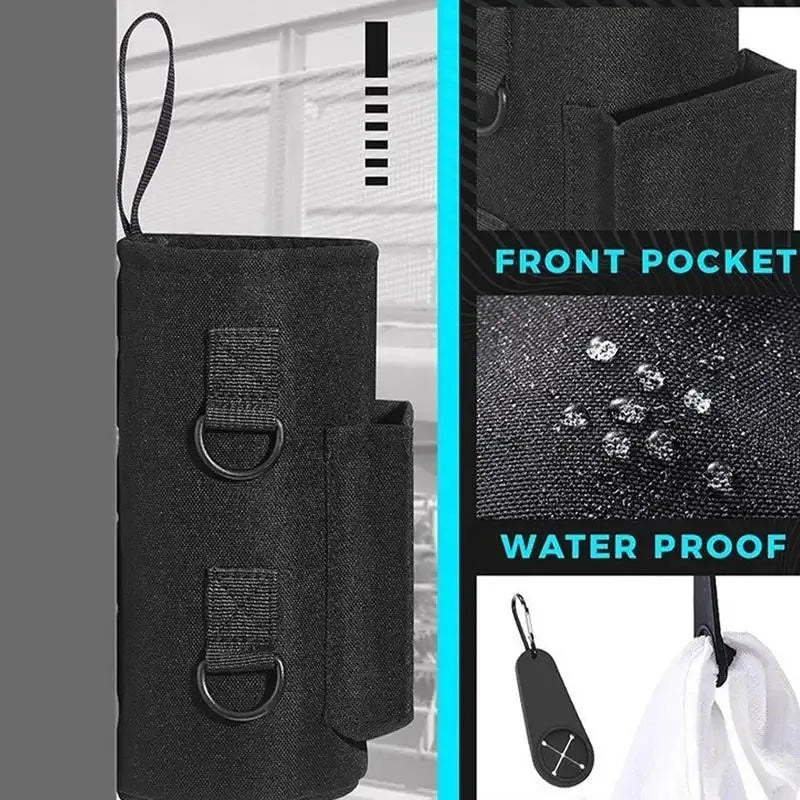 Magnetic Gym Water Bottle Bag