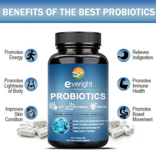everight Probiotics 50 Billion CFU Capsules