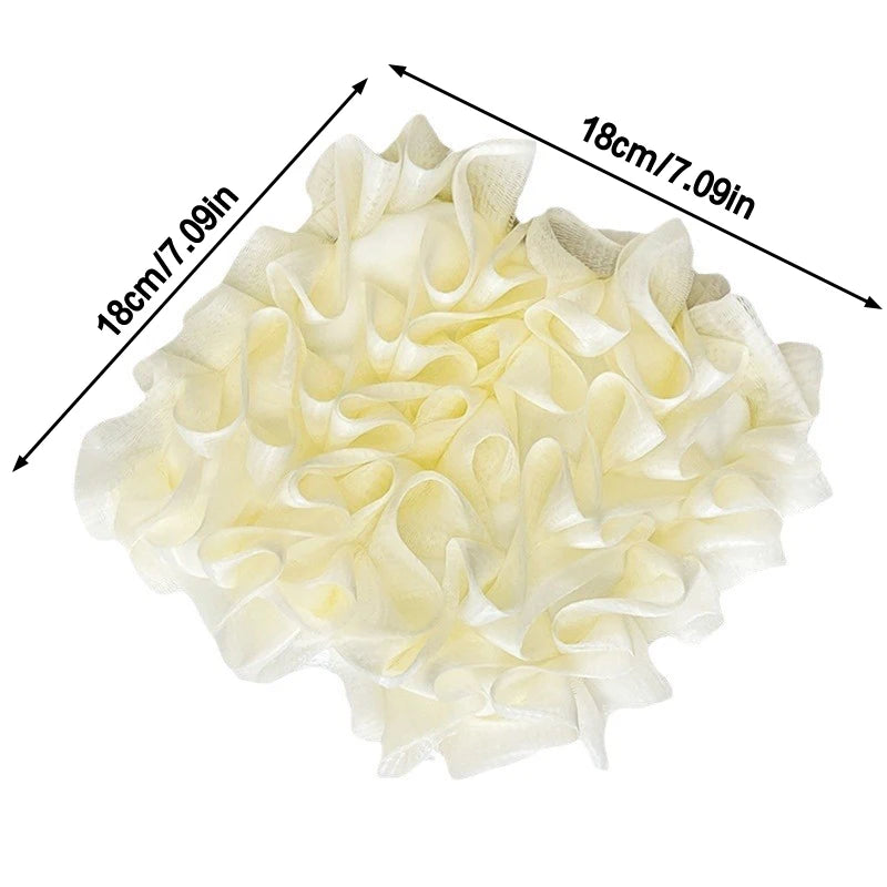 2-in-1 Bath Flower Loofah with Soap Pocket