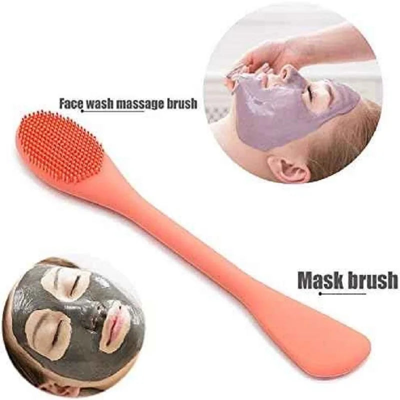 2-in-1 Silicone Face Mask Brush