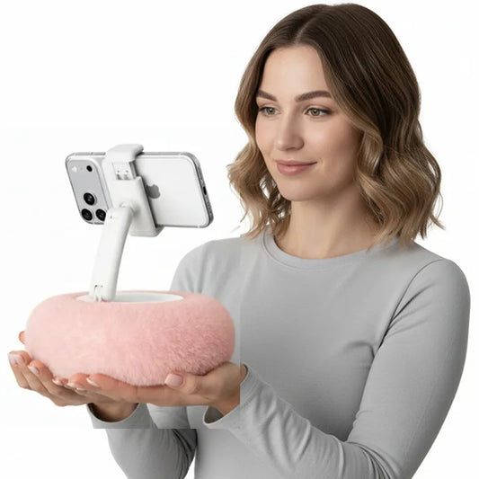 Plush Pillow Phone & Tablet Stand