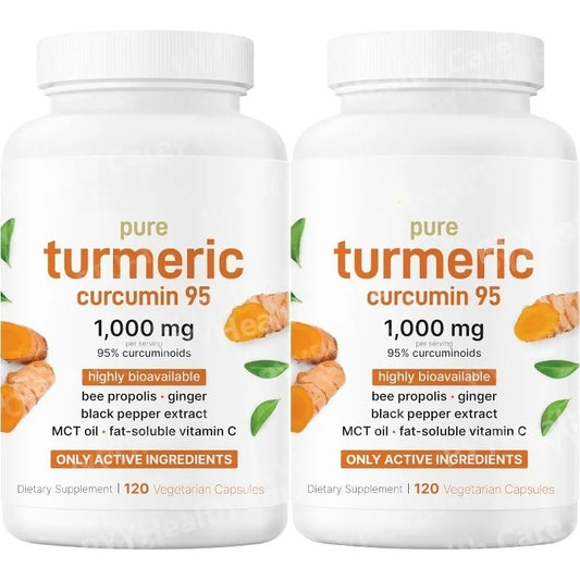 Pure Turmeric Curcumin 95, 1,000 mg (120 Capsules)
