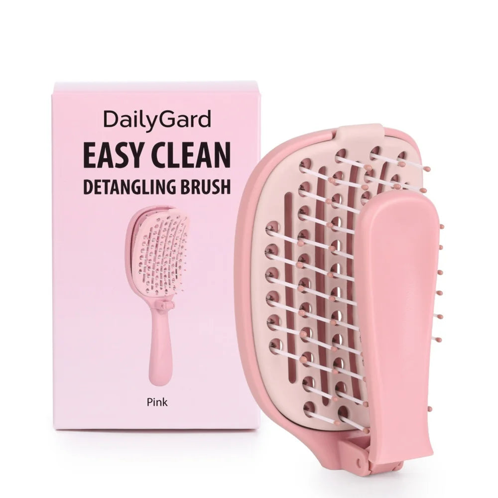 Self-Cleaning Detangling Hair Brush