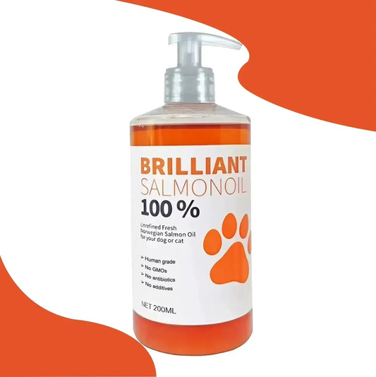 Brilliant Salmon Oil for Dogs & Cats (200 ml)