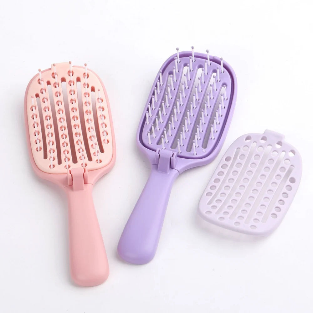 Self-Cleaning Detangling Hair Brush
