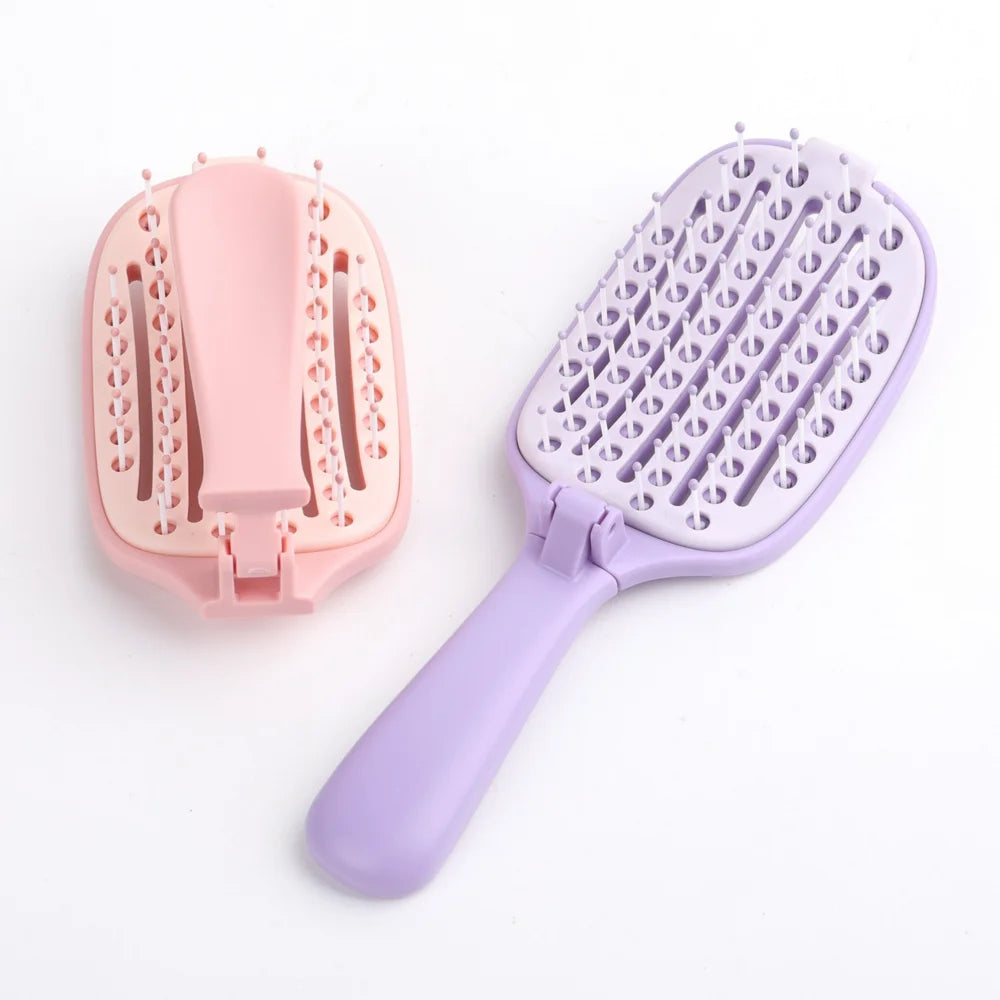 Self-Cleaning Detangling Hair Brush