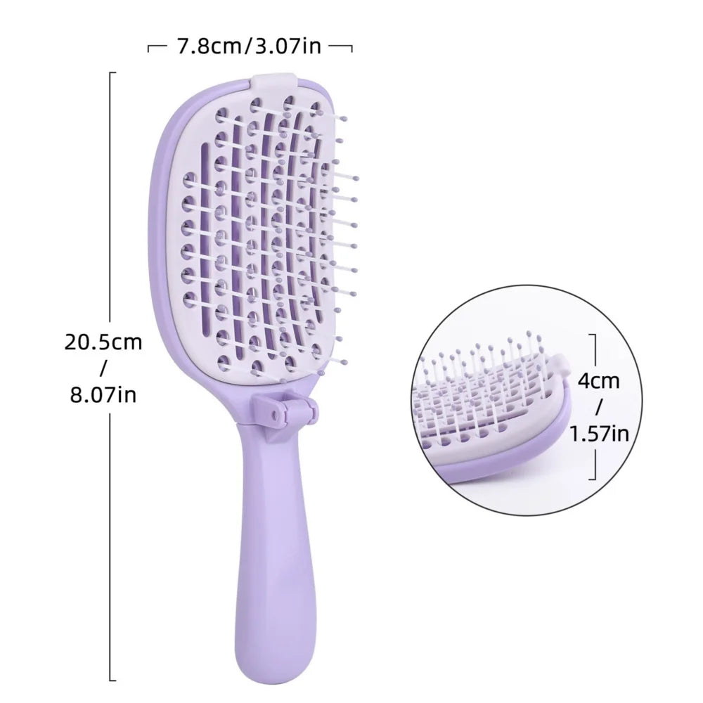 Self-Cleaning Detangling Hair Brush
